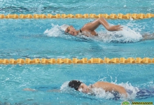 Nattapasorn Wongsuwan (Famous) G.7A, young swimmer of Thailand National Team, participated in the 44th SEA Age Group Swimming Competition2022. 