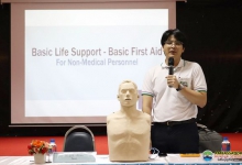 "CPR&First Aid" training to teachers and staff