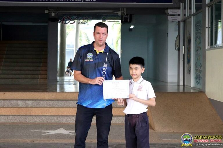 Congratulate to Pichan Chaipongpun, Tongtong G.6D for outstanding achievement in Primary 6, Guangdong – Hong Kong – Macao Greater Bay Area Mathematical Olympiad Heat Round 2024