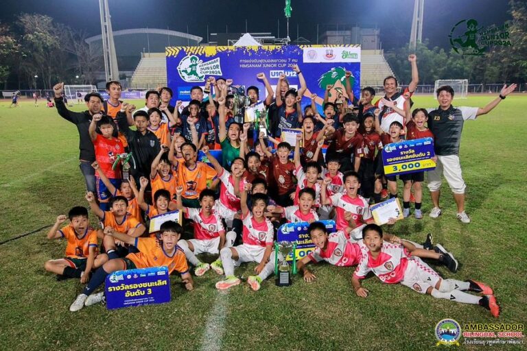 Congratulate to Phuri Bangsiri, Ryuta G.6A for participating in “Himsanam Junior Cup 2024”