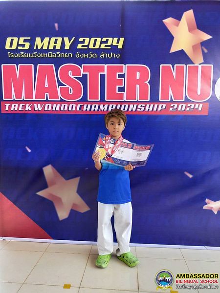 Congratulations to Miss Siriladapa Upara (Laika), a Grade 2 Inter Blue