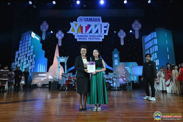 Congratulate to Miss Benya Phonchuwong (Lei-Lei), G.6A for participating Yamaha Thailand Music Festival 2024