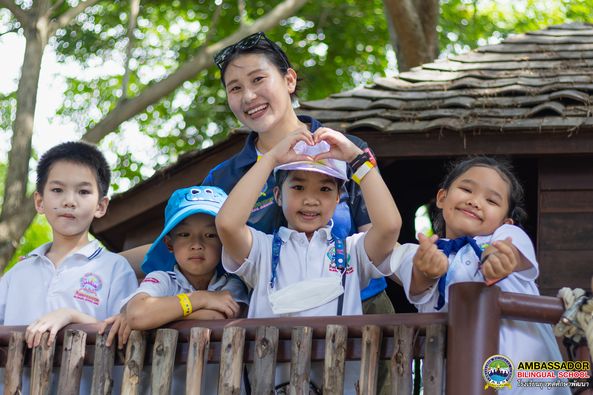 Grade 2 students had an unforgettable time at Lenmaii Playground & Cafe.