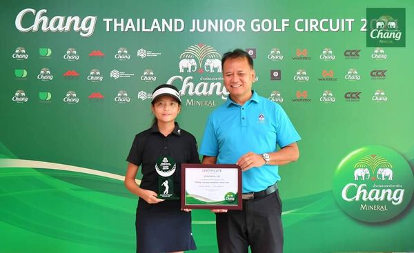 Congratulate to Miss Jeongwon Lee, G.6I for the winner of Chang Thailand Junior Golf Circuit 2024,