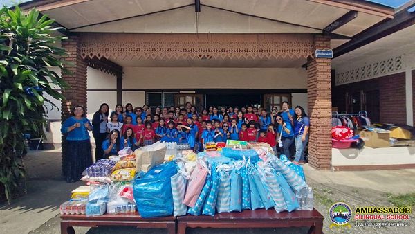 Ambassador Bilingual School (ABS) by management team, teachers, staff, parents and kindergarten leaders organized the Share the Love project activity, which is a continuous project and donation of consumer items also played games with the orphans at “5 Loaves 2 Fish”