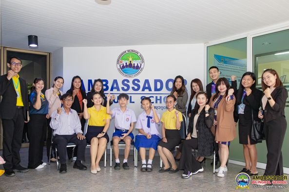 Ambassador Bilingual School (ABS), in collaboration with the administrators and academic department of Nong Tong Wittaya School under Nongtong Subdistrict Municipality, held a joint consultation to review and prepare documents reflecting the results of English language development.