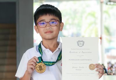 Congratulate to Mr. Punnadon Hantrakul (Putter) G.3 IRed who participated in the online piano competition, The 4th Thailand National Youth Contest 2024,