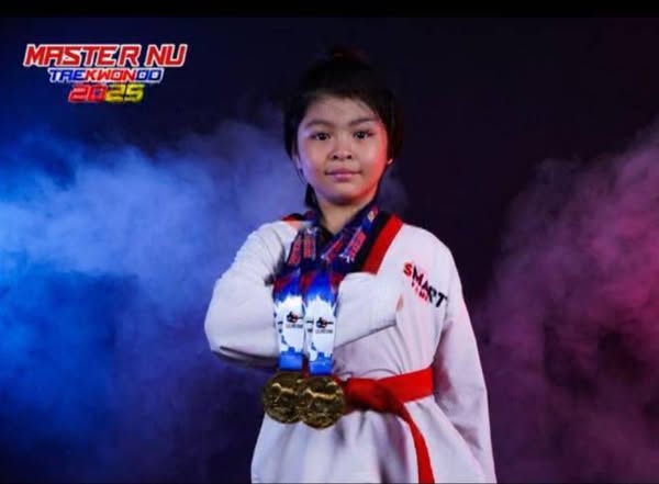 Congratulations to Miss Siladapa Upara (Lyga) from Grade 3I Blue, for her outstanding achievements at the MASTER NU Taekwondo 2025 competition.