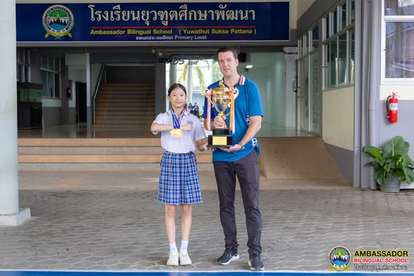Congratulations to Miss Weenarat Ruankham (Veena), for participating in the Primary Team Pom (ages 8–12) category and winning the 1st Place Championship at the 29th Thailand Cheerleading Championships 2025,