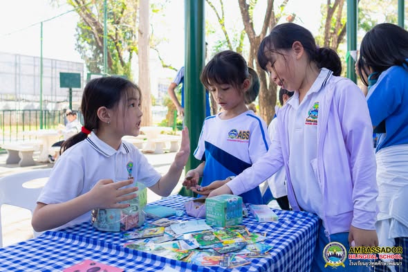 “Flea Market” activity for students in Grades 1–3, aiming to provide hands-on learning experiences beyond the classroom.