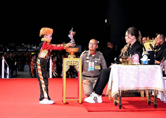 Her Royal Highness Princess Ubolratana Rajakanya Sirivadhana Barnavadi graciously presented the Champion Award and observed the winning team at the TO BE NUMBER ONE TEEN DANCERCISE THAILAND CHAMPIONSHIP 2026.