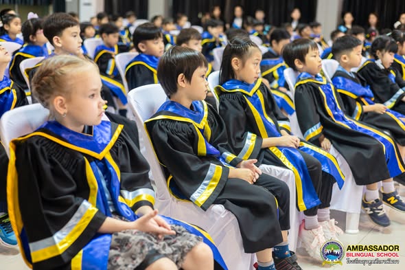 Ambassador Bilingual School (ABS) held a Certificate Presentation and Graduation Ceremony to honor students who successfully completed Kindergarten 3.