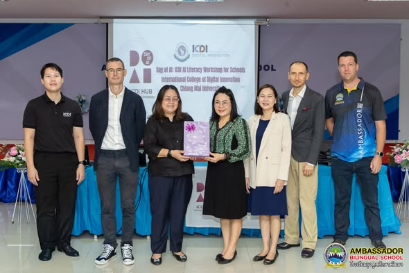 “Day of AI: ICDI AI Literacy Workshop for Schools” for both Thai and international teachers.