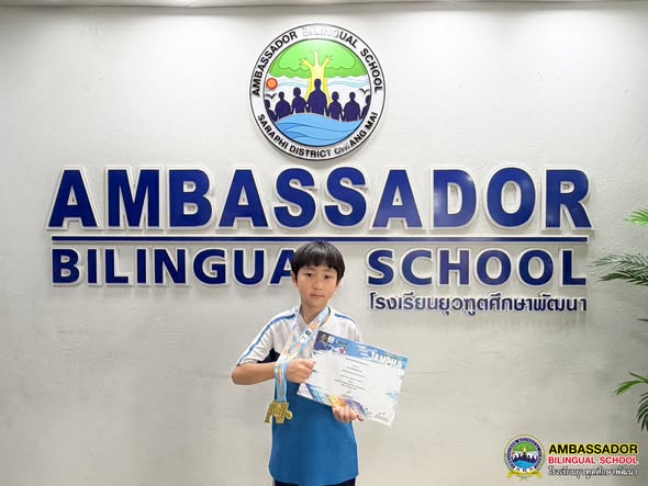 Congratulations to Mr. Bhayu Aurpunviriyakun (Bhayu), G.2A for participating in the Jampha Taekwondo Championship 2025