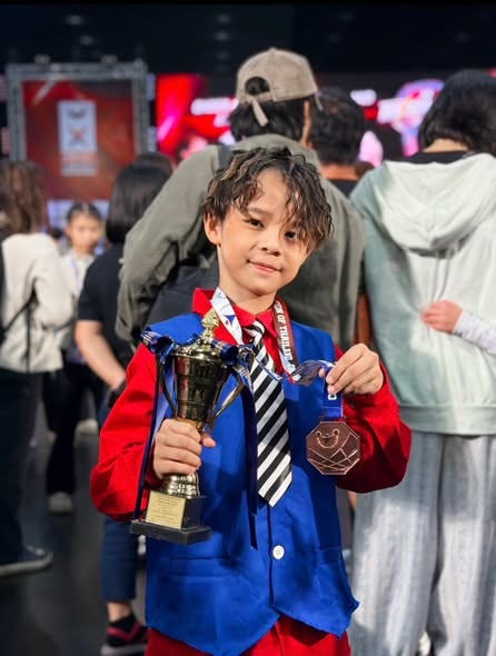 Congratulations to Mr. Pipooh Jim G.3 IR for participating in the Cheer Association of Thailand (CAT) competition in the Mini Hip Hop Team category.