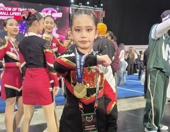 Congratulations to Miss Hina Panyasak (Hina), G.4B on her outstanding achievement at the 30th Thailand National Cheerleading Championship 2026.